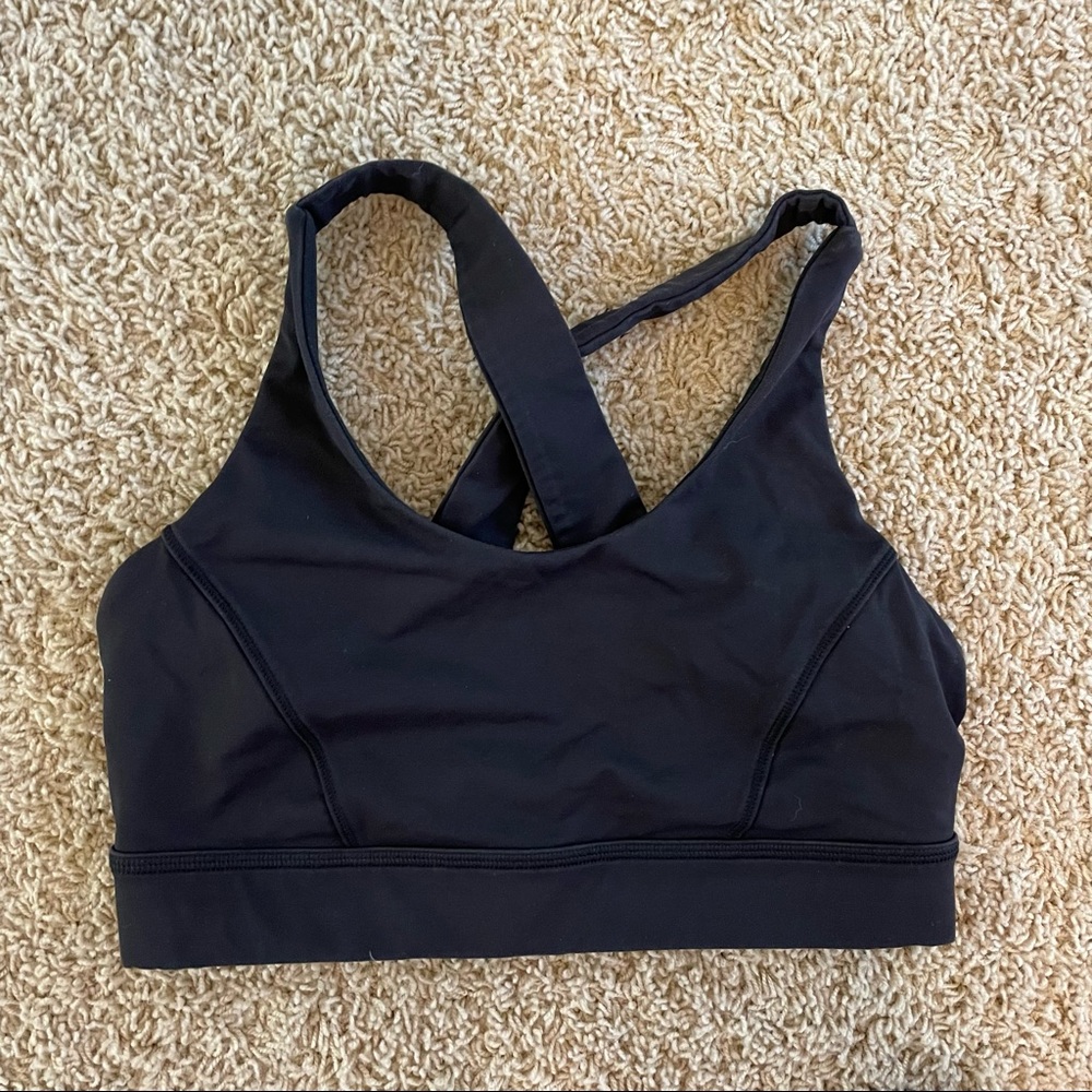 Black Lululemon Sports Bra